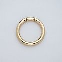 кольцо разъёмное m194/35 g, с винтовым крепежом (цвет: золото) купить
