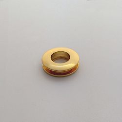 люверс круглый литой 2700 g, с резьбой (цвет: золото) (материал: латунь) купить