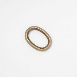 кольцо овальное литое m3603/30 obr (цвет: старая латунь) купить