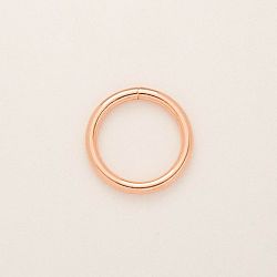 кольцо сварное 8w/20 d 3,0 rg (цвет: розовое золото) купить