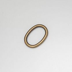 кольцо овальное литое 2706/40 d 6,0 obr (цвет: старая латунь) купить