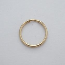 кольцо витое l102/21 br (цвет: желтый) купить