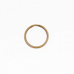 кольцо витое l102/24 obr (цвет: старая латунь) купить