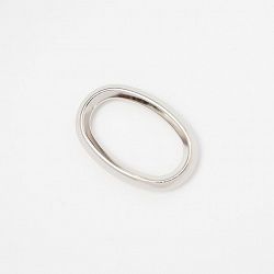 кольцо овальное литое m3603/35 nk (цвет: никель) купить