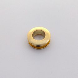 люверс круглый литой 082 g, с резьбой (цвет: золото) (материал: латунь) купить