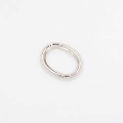 кольцо овальное литое m3603/20 nk (цвет: никель) купить