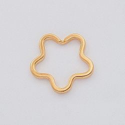 кольцо витое плоское wk7/34 g, в форме звезды (цвет: золото) купить