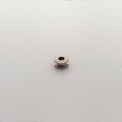 люверс круглый литой 2937 nk, с резьбой (цвет: никель) (материал: латунь) купить