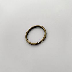 кольцо витое l102/25 obr (цвет: старая латунь) купить