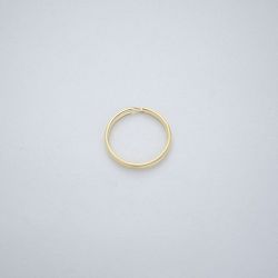 кольцо витое 82/20 br (цвет: желтый) купить