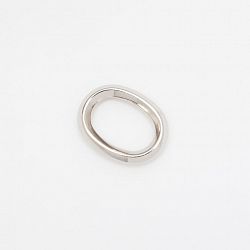 кольцо овальное литое m3603/25 nk (цвет: никель) купить
