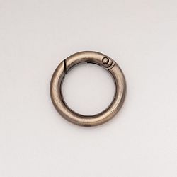 кольцо карабин 249/20 abr (цвет: старая латунь) купить