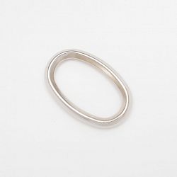 кольцо овальное литое m3603/40 nk (цвет: никель) купить