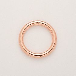 кольцо сварное 8w/25 d 4,0 rg (цвет: розовое золото) купить