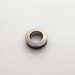 люверс круглый литой 2729 nk, с резьбой (цвет: никель) (материал: латунь) купить