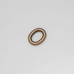 кольцо овальное литое 2706/20 d 6,0 obr (цвет: старая латунь) купить