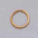 кольцо витое плоское l202/22 g (цвет: золото) купить