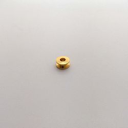 люверс круглый литой 2937 g, с резьбой (цвет: золото) (материал: латунь) купить